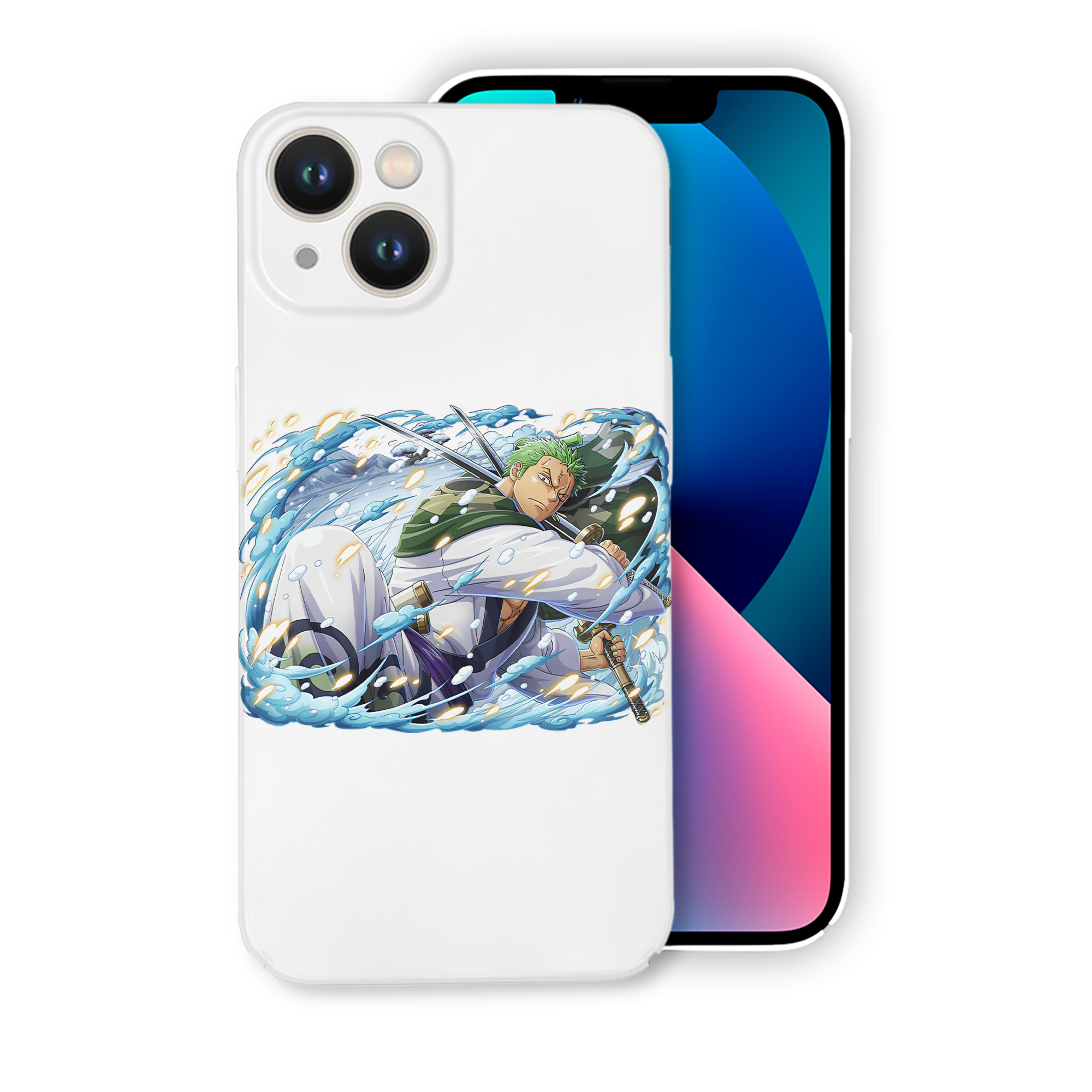 （画像用） ワンピース ロロノア・ゾロ ONE PIECE Roronoa Zoro 【iPhone 14シリーズ対応】ハードケース